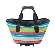 PANIER/SAC A MAIN VELO RACKTIME AGNETHA 2.0 MULTICOLOR FIXATION PORTE BAGAGE (L 34cm x L 26cm x h 37cm) - COMPATIBLE SYSTEME RACKTIME SNAPIT 4048174864857