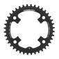 CHAINRING FOR GRAVEL BIKE - 4 Arms Ø123 FOR CAMPAGNOLO EKAR STRONGLIGHT CT2 Single 40 teeth BLACK 13 Speed.IR 13V. 3700223722990