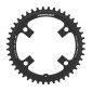 CHAINRING FOR GRAVEL BIKE - 4 Arms Ø123 FOR CAMPAGNOLO EKAR STRONGLIGHT CT2 Single 44 teeth BLACK 13 Speed. 3700223723010