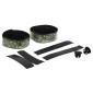 RUBAN DE GUIDON / CINTRE NEWTON EBON NOIR DEGRADE JAUNE AVEC BOUCHONS (CONFORTABLE EPAISSEUR 2.6mm) 3700948242827