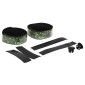 RUBAN DE GUIDON / CINTRE NEWTON EBON NOIR DEGRADE VERT AVEC BOUCHONS (CONFORTABLE EPAISSEUR 2.6mm) 3700948242841