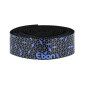RUBAN DE GUIDON / CINTRE NEWTON EBON NOIR DEGRADE BLEU AVEC BOUCHONS (CONFORTABLE EPAISSEUR 2.6mm) 3700948242858