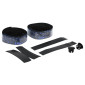 HANDLEBAR TAPE- NEWTON EBON - Black gradient blue - With end caps (Thickness 2.6mm) 3700948242858