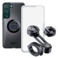 SUPPORT SMARTPHONE/TELEPHONE MOTO SP CONNECT PACK/KIT POUR SAMSUNG S22 INCLUANT SUPPORT GUIDON ALU, COQUE SUR MESURE, PROTECTION D'ECRAN ETANCHE 4028017539500