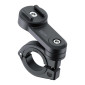 SUPPORT SMARTPHONE/TELEPHONE MOTO/VELO SP CONNECT LT VENDU A L'UNITE FIXATION GUIDON NOIR ORIENTABLE A 360° (DIAM 22,2, 25,4, 28,6, 31,8 mm) 4028017531283