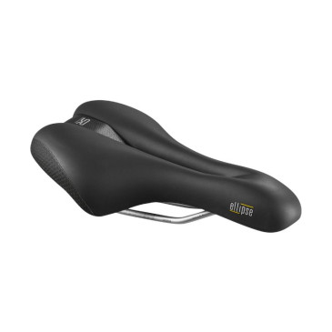 SELLE ROYAL ELLIPSE SPORT AVEC TROU CENTRAL ATHLETIC NOIR 265x163mm 406g