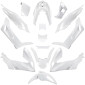 CARROSSERIE/CARENAGE MAXISCOOTER ADAPTABLE HONDA 125 PCX 2021> BLANC PERLE (KIT 14 PIECES) -P2R- 3700948243268