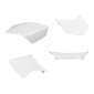 CARROSSERIE/CARENAGE MAXISCOOTER ADAPTABLE HONDA 125 PCX 2021> BLANC PERLE (KIT 14 PIECES) -P2R-