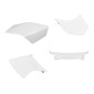 CARROSSERIE/CARENAGE MAXISCOOTER ADAPTABLE HONDA 125 PCX 2021> BLANC PERLE (KIT 14 PIECES) -P2R- 3700948243268