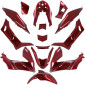 FAIRINGS/BODY PARTS FOR HONDA 125 PCX 2021> CANDY RED (14 PARTS KIT) -P2R- 3700948243282
