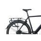 LUGGAGE RACK-REAR- ON STAYS - BASIL - ALUMINIUM BLACK- FOR 28"/26"/700C COMPATIBLE MIK GAMME BASIL RANGE - max load 30kgs- COMPATIBLE DISC BRAKES 8715019600111