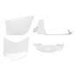 CARROSSERIE/CARENAGE MAXISCOOTER ADAPTABLE HONDA 125 PCX 2018>2020 BLANC PERLE (KIT 14 PIECES) -P2R- 3700948243244