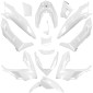 CARROSSERIE/CARENAGE MAXISCOOTER ADAPTABLE HONDA 125 PCX 2018>2020 BLANC PERLE (KIT 15 PIECES) -P2R- 3700948243244