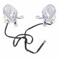 CLIGNOTANT SCOOT ADAPTABLE SYM 50 FIDDLE 2 4T 2008>2021, SYM 125 FIDDLE 2 2008>2014 AR GAUCHE ET DROIT (PAIRE) -P2R- 3700948243534