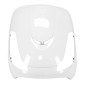 FRONT FAIRING FOR SYM 50 FIDDLE 2/4 Stroke 2008>2021, SYM 125 FIDDLE 2 2008>2014 WHITE -P2R-