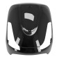 FRONT FAIRING FOR SYM 50 FIDDLE 2/4 Stroke 2008>2021, SYM 125 FIDDLE 2 2008>2014 GLOSS BLACK -P2R- 3700948241189