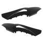 REAR SIDE COVER FOR SYM 50-125 ORBIT II 2/4 Stroke 6 Gloss black (PAIR) -SELECTION P2R-