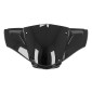 CARENAGE/COUVRE GUIDON AV SCOOT ADAPTABLE PEUGEOT 50 KISBEE 2T ET 4T TOUS MODELES (NOUVEAU 2018> + ANCIEN MODELE 2010>2017) NOIR BRILLANT -P2R- 3700948241356