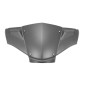 CARENAGE/COUVRE GUIDON AV SCOOT ADAPTABLE PEUGEOT 50 KISBEE 2T ET 4T TOUS MODELES (NOUVEAU 2018> + ANCIEN MODELE 2010>2017) GRIS MAT -P2R- 3700948241370