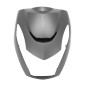 CARENAGE/TABLIER AV SUPERIEUR SCOOT ADAPTABLE PEUGEOT 50 KISBEE 2T ET 4T TOUS MODELES (NOUVEAU 2018> + ANCIEN MODELE 2010>2017) GRIS MAT -P2R- 3700948241400