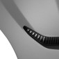 CARENAGE/TABLIER AV SUPERIEUR SCOOT ADAPTABLE PEUGEOT 50 KISBEE 2T ET 4T TOUS MODELES (NOUVEAU 2018> + ANCIEN MODELE 2010>2017) GRIS MAT -P2R- 3700948241400