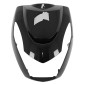 UPPER FRONT FAIRING FOR PEUGEOT 50 KISBEE 2/4 Stroke 2010>2017, KISBEE 4 Stroke 2018> GLOSS BLACK -P2R- 3700948241417