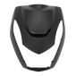 CARENAGE/TABLIER AV SUPERIEUR SCOOT ADAPTABLE PEUGEOT 50 KISBEE 2T ET 4T TOUS MODELES (NOUVEAU 2018> + ANCIEN MODELE 2010>2017) NOIR MAT -P2R- 3700948241424