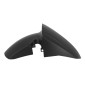 GARDE BOUE AV SCOOT ADAPTABLE PEUGEOT 50 KISBEE 2T ET 4T TOUS MODELES (NOUVEAU 2018> + ANCIEN MODELE 2010>2017) NOIR MAT -P2R- 3700948241448