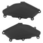 REAR SIDE PADS FOR YAMAHA 125 NMAX 2015>2020 BLACK (PAIR) -P2R-- 3700948241103