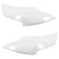 REAR SIDE COVER FOR SYM 50-125 ORBIT II 2/4 Stroke WHITE (PAIR) -SELECTION P2R-