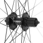 ROUE VTT DISQUE BLOCAGE 29" KARMA ARRIERE NOIR DOUBLE PAROI AVEC OEILLET MOYEU SHIMANO M475 DISQUE 6 TROUS CASSETTE TYPE SHIMANO 11/10/9/8V 32 RAYONS JANTE 21C