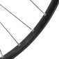 ROUE VTT DISQUE BLOCAGE 29" KARMA ARRIERE NOIR DOUBLE PAROI AVEC OEILLET MOYEU SHIMANO M475 DISQUE 6 TROUS CASSETTE TYPE SHIMANO 11/10/9/8V 32 RAYONS JANTE 21C