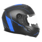 HELMET-FULL FACE ADX XR1 2023 MATT BLACK/BLUE XL 