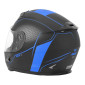 HELMET-FULL FACE ADX XR1 2023 MATT BLACK/BLUE XL 