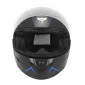 HELMET-FULL FACE ADX XR1 2023 MATT BLACK/BLUE XL 