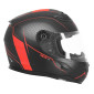 HELMET-FULL FACE ADX XR1 2023 MATT BLACK/RED L