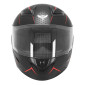 HELMET-FULL FACE ADX XR1 2023 MATT BLACK/RED XL