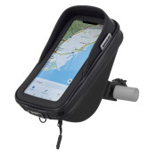 SUPPORT SMARTPHONE/TELEPHONE/GPS SHAD AVEC POCHE DE RANGEMENT FIXATION SUR GUIDON (POUR TELEPHONE 180X90mm) (X0SG76H) 8430358680333