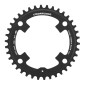 CHAINRING FOR GRAVEL BIKE - 4 Arms Ø123 FOR CAMPAGNOLO EKAR STRONGLIGHT CT2 Single 38 teeth BLACK 13 Speed. 3700223722983