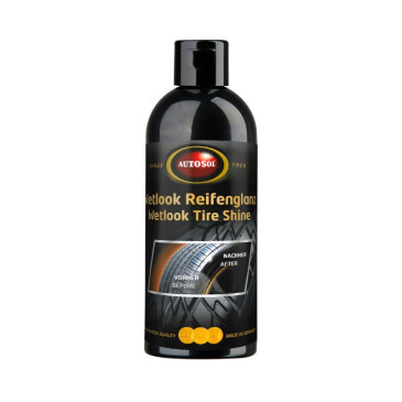 NETTOYANT/RENOVATEUR DE PNEU AUTOSOL WETLOOK TIRE SHINE (FLACON 250 ml) (MADE IN GERMANY - QUALITE PREMIUM) 4004982016406