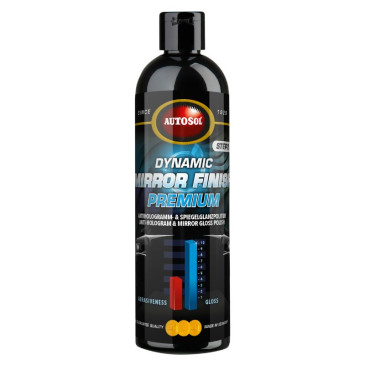 POLISH CARROSSERIE AUTOSOL DYNAMIC MIRROR FINISH STEP 2 (FLACON 250 ml) (ELIMINE LES MARQUES DE PONCAGE, POLISSAGE CARROSSERIE, BRILLANCE ELEVEE) (MADE IN GERMANY - QUALITE PREMIUM) 4004982382105