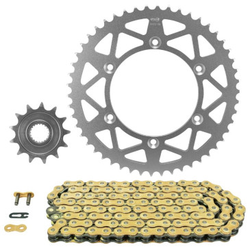 KIT CHAINE ADAPTABLE YAMAHA 250 YZ F 2014>2023 520 13x50 (DIAM COURONNE 130/150/8.5) (DEMULTIPLICATION ORIGINE) -AFAM- 5400598036217