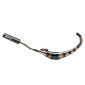 EXHAUST FOR 50cc MOTORBIKE- YASUNI R2 VARNISHED FOR MBK 50 X-POWER/YAMAHA 50 TZR/RIEJU 50 RS2 MATRIX/APRILIA 50 RS (LOW MOUNTING) (CARBON SILENCER) -TUB915TC- 8404010064069