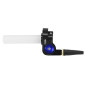 POIGNEE DE GAZ 50 A BOITE REPLAY TIRAGE RAPIDE ALU NOIR/BLEU 3700948306833