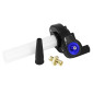 POIGNEE DE GAZ 50 A BOITE REPLAY TIRAGE RAPIDE ALU NOIR/BLEU 3700948306833