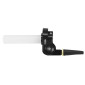 THROTTLE HANDLE FOR 50cc MOTORBIKE- Short stroke - Black -P2R- 3700948242308