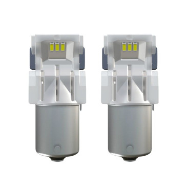 AMPOULE/LAMPE A LED 12V 1,4W CULOT BA15s ECLAIRAGE ROUGE NORME P21W LEDRIVING (CLIGNOTANT OU STOP) (BLISTER DE 2) -OSRAM- 4062172152204