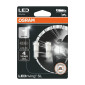 AMPOULE/LAMPE A LED 12V 0,25W CULOT W2x4,6d 6000K ECLAIRAGE WEDGE BLANC FROID NORME T5/W2,3W LEDRIVING (TEMOIN OU COMPTEUR) (BLISTER DE 2) -OSRAM- 4062172401838