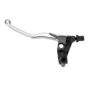 CLUTCH HANDLE FOR OFF ROAD MOTORBIKE - ALUMINIUM WITH CHOKE LEVER/ M10 mirror bracket -DOMINO- 8033900027237