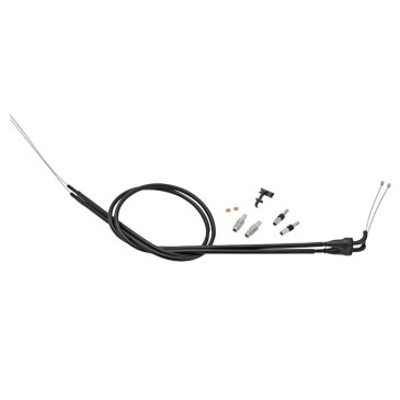 THROTTLE CABLE FOR MOTORBIKE - OFF ROAD DOMINO UNIVERSAL FOR KRE 03 HANDLE (DUAL CABLES) 8033900034648